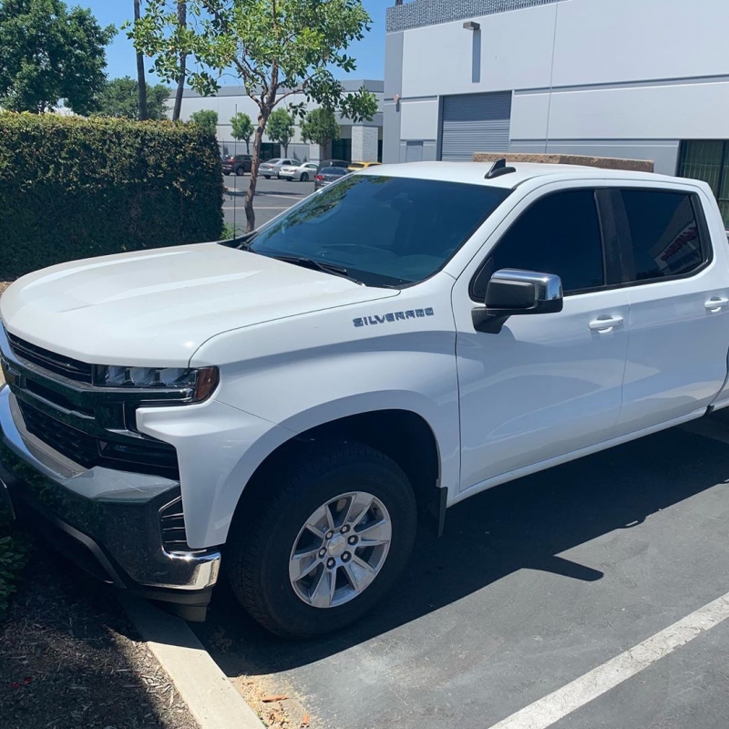 Thank You Guillermo For Letting Us Tint Your Chevrolet Silverado With 3m Window Tint Perfect